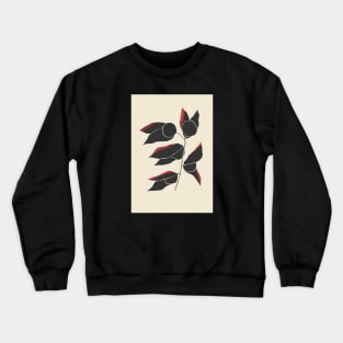 Olive Branchlet Crewneck Sweatshirt